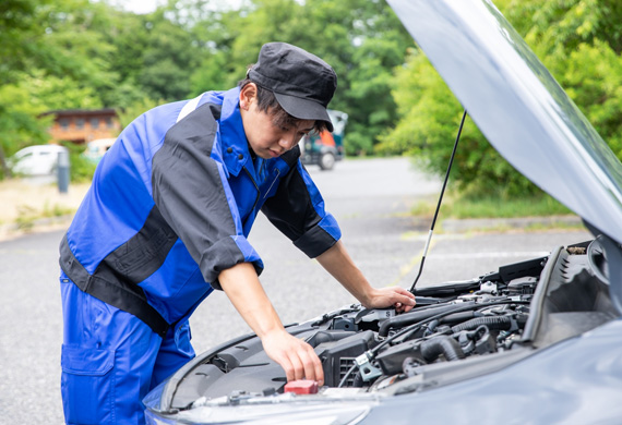 国家資格を持つ整備士が常駐