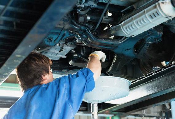 自社整備工場でスピード対応