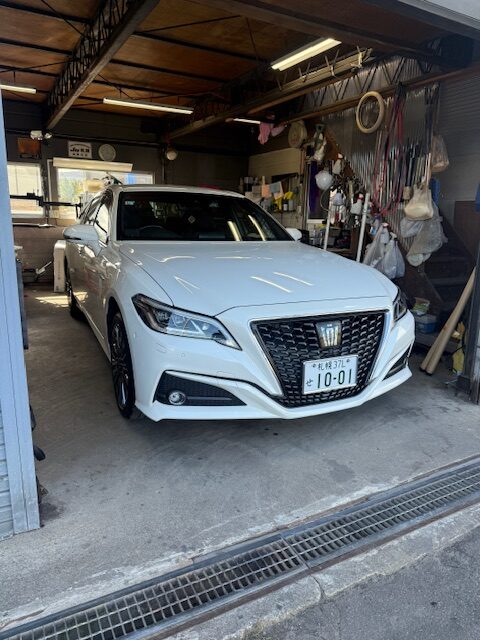 【札幌市】リアガラス スモークフィルム施工
